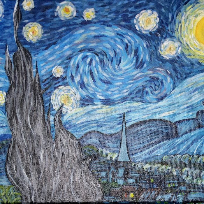 Piece study: Vincent Van Gogh's 'Starry Night'